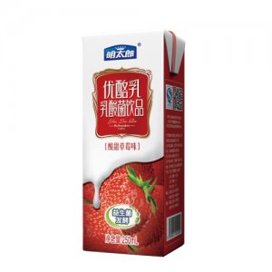 明太郎優酪乳乳酸菌飲品 草莓味