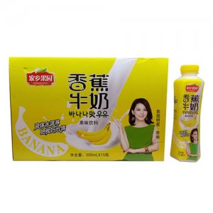 家鄉果園香蕉牛奶500mlx15瓶