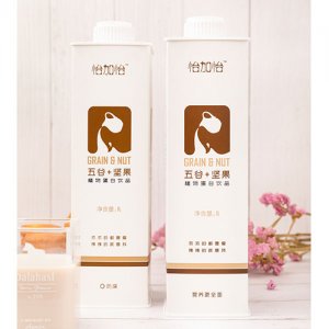 怡加怡五谷+堅(jiān)果植物蛋白飲品1Lx2瓶