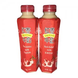 藍(lán)宇陽光紅棗牛奶500ml