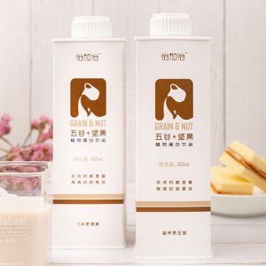 怡加怡五谷+堅果植物蛋白飲品600mlx2瓶