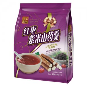 知味齋紅棗紫米山藥羹600