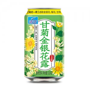 清藍甘菊金銀花露植物飲料310ml