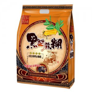 知味齋山核桃黑芝麻糊600g