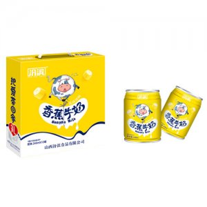 汾濱香蕉牛奶245mlx12罐