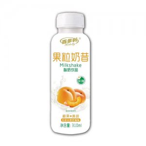 百多利果粒奶昔椰果+黃桃310ml