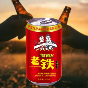 東方獵人老鐵啤酒紅罐330ml