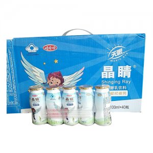 娃哈哈晶睛發酵乳飲品100mlx40瓶