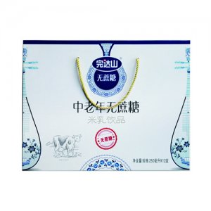 完達山乳飲品中老年無蔗糖木禮盒裝