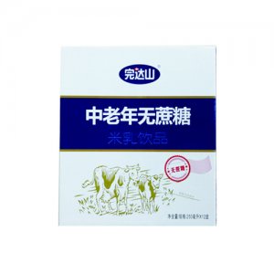 完達山乳飲品中老年無蔗糖豎禮盒（配袋）裝