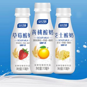 眾口妙發酵型酸奶飲品310ml