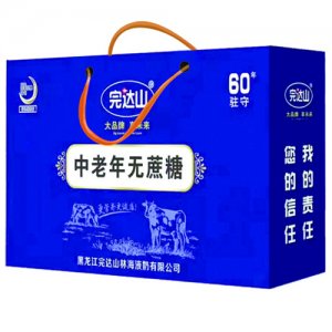 完達山乳飲品中老年無蔗糖雙提手提袋裝