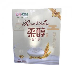 匯源柔醇甜牛奶燕麥味210mlx12盒