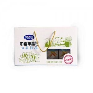 完達山乳飲品中老年高鈣開窗禮盒（配袋）裝