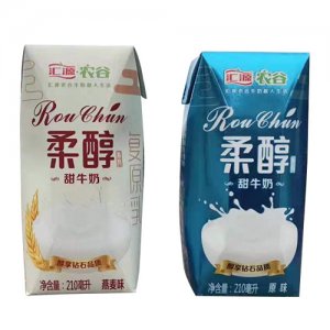 匯源柔醇甜牛奶210ml
