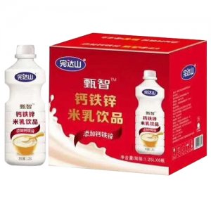 完達山甄智鈣鐵鋅米乳飲品普箱裝