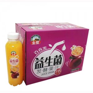 吉祥樹百香果益生菌發酵果汁箱裝