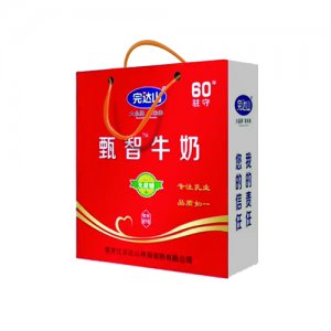 完達山甄智牛奶單手提袋裝