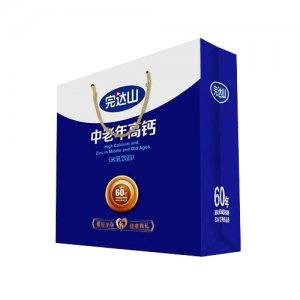 完達山中老年高鈣飲品豎禮盒手提袋裝