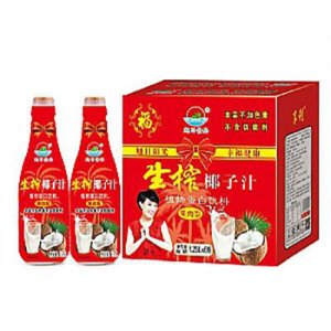 旭日食品生榨椰子汁紅色箱裝