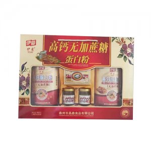 伊愛高鈣無加蔗糖蛋白質粉禮盒裝600g