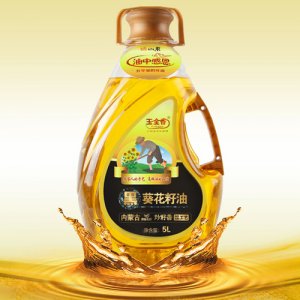 玉金香黑葵花籽油5L