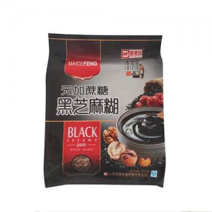 麥德風無加蔗糖黑芝麻糊立體袋810g