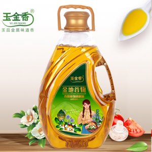 玉金香金地谷物山茶亞麻食用植物調和油5L
