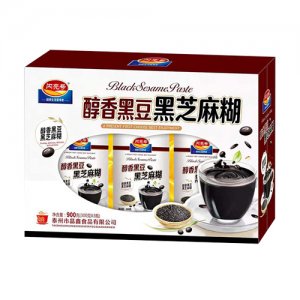 閃亮號醇香黑豆黑芝麻糊900g