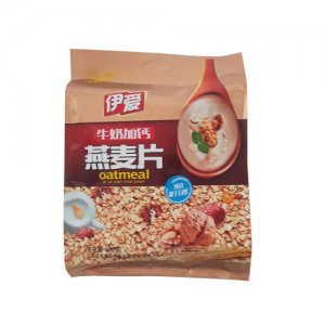 伊愛牛奶加鈣燕麥片立體袋808g