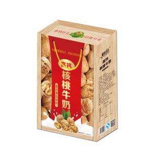 鶴田高鈣核桃花生牛奶木盒裝