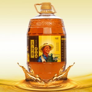 玉金香農家小榨老豆油5L