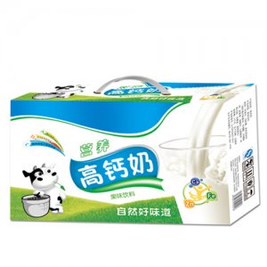 六田營養高鈣奶果味飲料