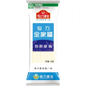 仙力全家福勁道寬面500g