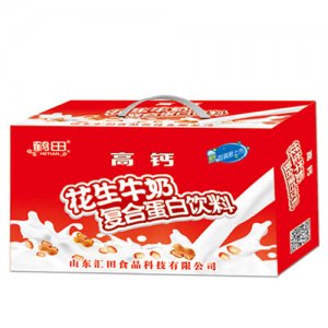 鶴田高鈣花生牛奶箱裝