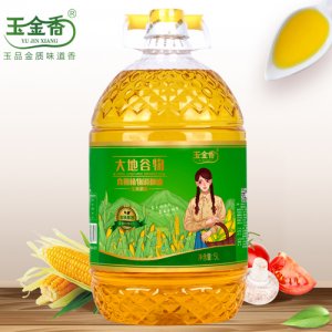 玉金香大地谷物玉米清香食用植物調和油5L