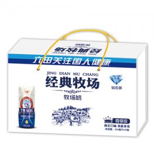 六田經典牧場奶鉆石裝