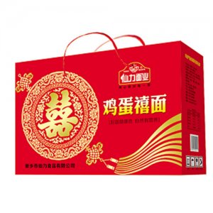 仙力雞蛋喜面盒裝