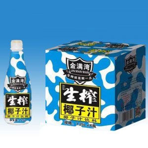 送福來金滿灣生榨椰子汁1.25Lx6瓶