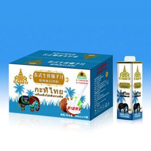 送福來金滿灣泰式生榨椰子汁600mlx15