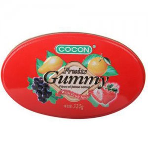 好侍多口味軟糖320g盒裝