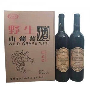 東北蒙野生山葡萄酒750mlx6瓶