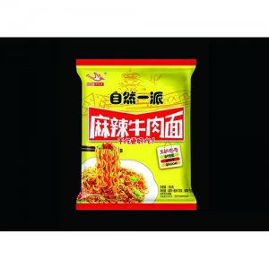 斯美特自然一派麻辣牛肉面袋裝
