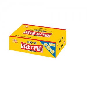 斯美特自然一派麻辣牛肉面箱裝