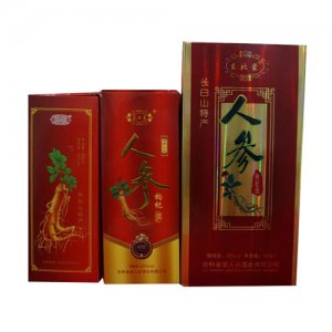狼人谷東北蒙人參酒盒裝