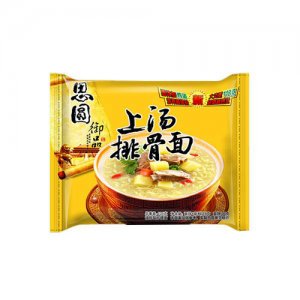 思圓新御品升級(jí)版上湯排骨面袋裝