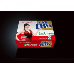 十道關(guān)袋面紅燒牛肉面箱裝