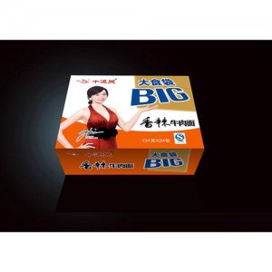 十道關(guān)袋面香辣牛肉面箱裝