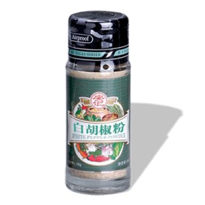 安記白胡椒粉28克(黑蓋)