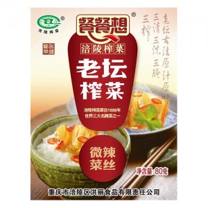 餐餐想微辣菜絲80克